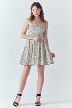 Load image into Gallery viewer, FINAL SALE EVA ROSE BICYCLE- FIT AND FLARE
