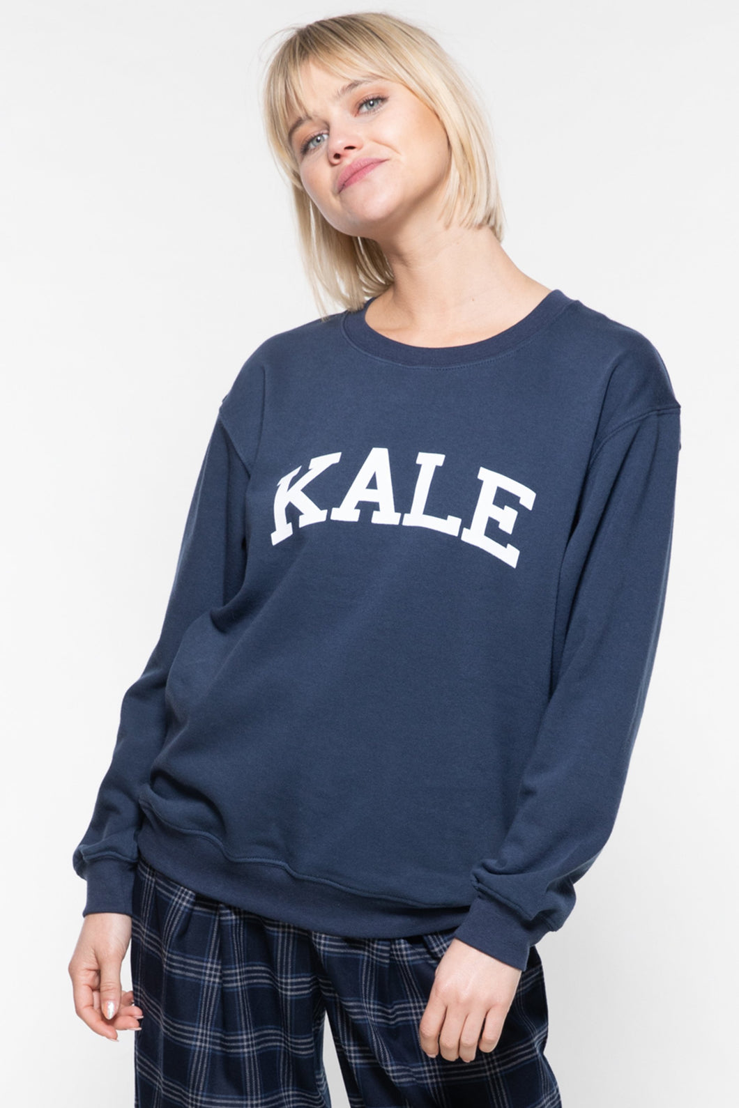 SUB_URBAN RIOT- KALE NAVY SWEATSHIRT
