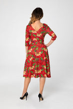 Load image into Gallery viewer, MISS LULO- LOTUS PRINT KNIT DRESS
