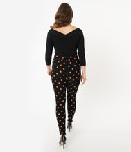 Load image into Gallery viewer, FINAL SALE SALE UNIQUE VINTAGE- CIGARETTE PUMPKIN PANT
