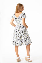 Load image into Gallery viewer, EVA ROSE- BEE PRINT FIT &amp; FLARE
