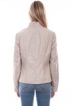 Load image into Gallery viewer, SCULLY- OFF WHITE LEATHER JACKET
