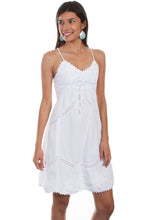 Load image into Gallery viewer, SCULLY- COTTON SPAGETTI STRAP DRESS
