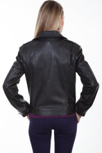 Load image into Gallery viewer, SCULLY LEATHER- MOTO JACKET
