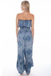 SCULLY- LIGHT BLUE JUMPSUIT