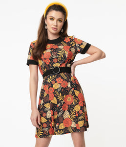 SMAK PARLOUR- AUTUMN FLORAL DRESS