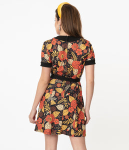 SMAK PARLOUR- AUTUMN FLORAL DRESS