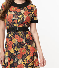 Load image into Gallery viewer, SMAK PARLOUR- AUTUMN FLORAL DRESS
