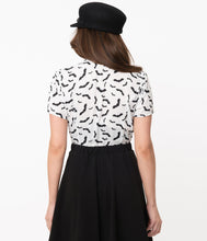 Load image into Gallery viewer, SMAK PARLOUR- BAT BLOUSE
