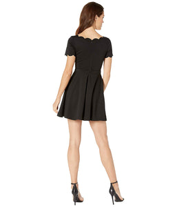 FINAL SALE SMAK PARLOUR- SCALLOPED CHARMED BLACK