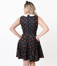 Load image into Gallery viewer, FINAL SALE SMAK PARLOUR- PUMPKIN PRINT DRESS
