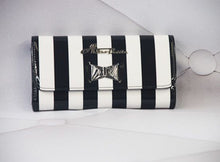 Load image into Gallery viewer, ASTRO BETTIE- STRIPES TRI-FOLD WALLET
