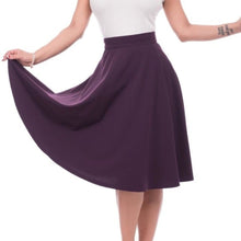 Load image into Gallery viewer, STEADY- HI WAIST CIRCLE SKIRT
