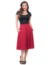 Load image into Gallery viewer, STEADY- HI WAIST CIRCLE SKIRT ASST COLORS
