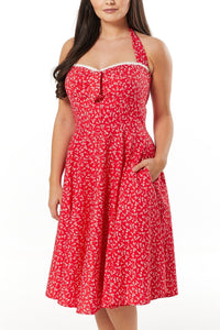 TIMELESS- HALTER DRESS KIMBERLEY