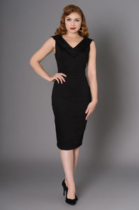 SALE TIMELESS SHEEN- HARMONY FITTED DRESS