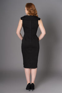 FINAL SALE TIMELESS SHEEN- HARMONY FITTED DRESS