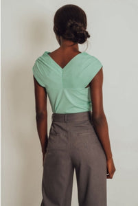 FINAL SALE VOODOO VIXEN- MILLA MINT TOP