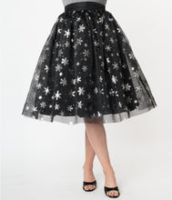 Load image into Gallery viewer, FINAL SALE UNIQUE VINTAGE- SNOWFLAKE SKIRT
