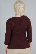 Load image into Gallery viewer, VOODOO VIXEN | BURGUNDY BOBBI TOP
