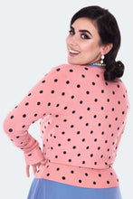 Load image into Gallery viewer, VOODOO VIXEN- POLKADOT CARDIGAN ASST COLORS
