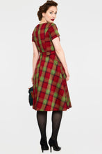 Load image into Gallery viewer, VOODOO VIXEN- TARTAN PLAID DRESS
