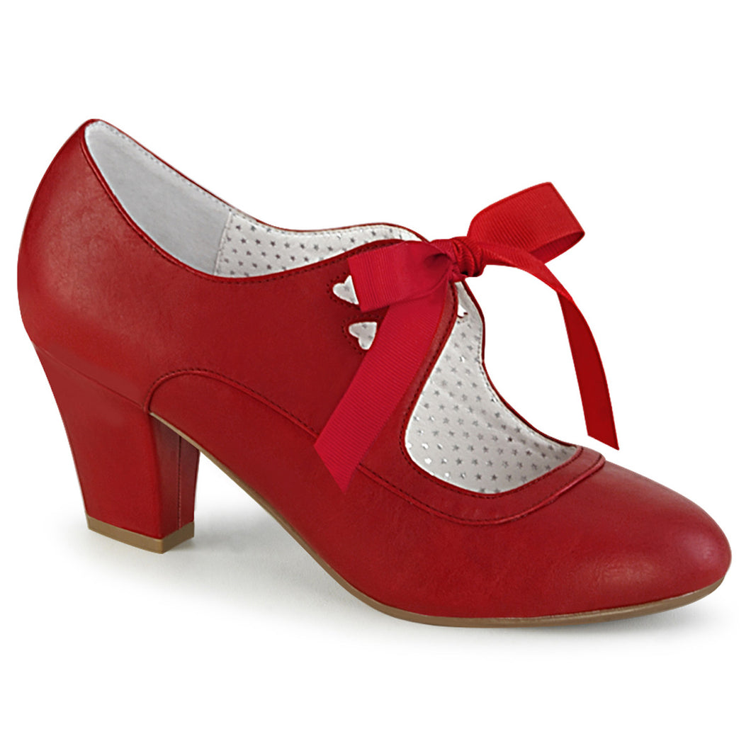 PIN UP- WIGGLE MARY JANE HEEL ASST COLORS